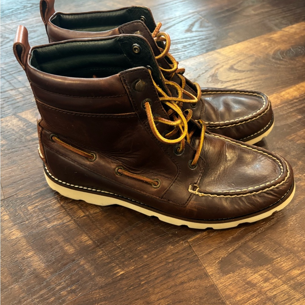 Sperry Top-Sider Men’s 9.5 Brown Leather Boots